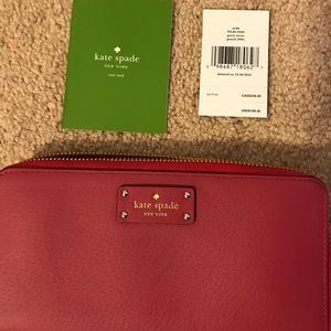 Sold NWT Kate Spade Pink Wallet